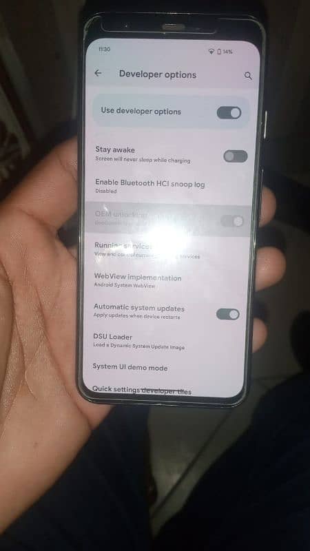 pixel 4 6 64 gb Patch ur giya hai reset krny sy dobara bhi ho jay ga 1