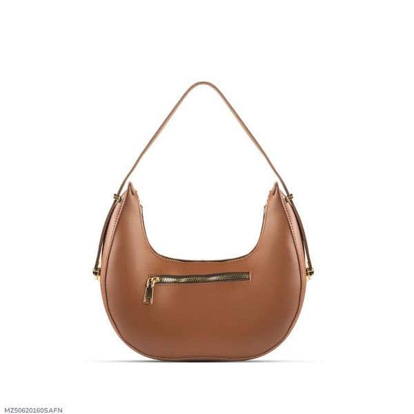 women's PU leather plain hand bag 2