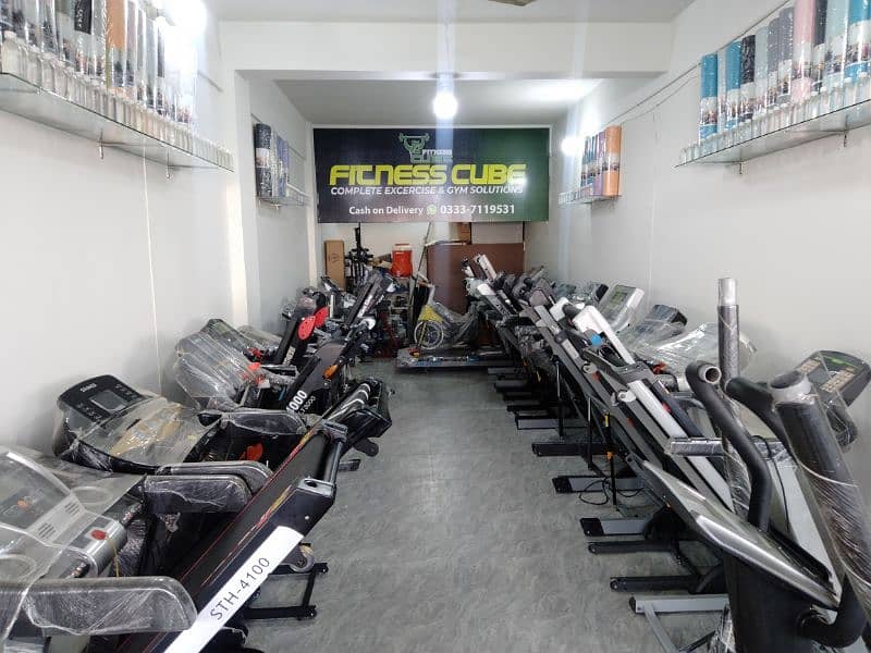 IMPORT FROM UAE TREADMILLS ARE AVAILABLE FOR DETAIL 0333*711*9531 2