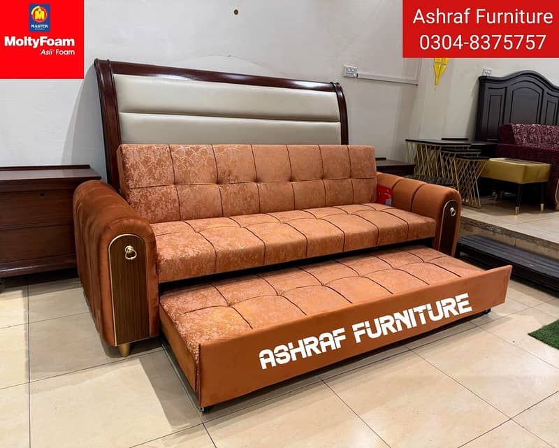 Sofa cum bed/Double cumbed/Sofa/LShape/Combed/Double bed 0304-8375757 10