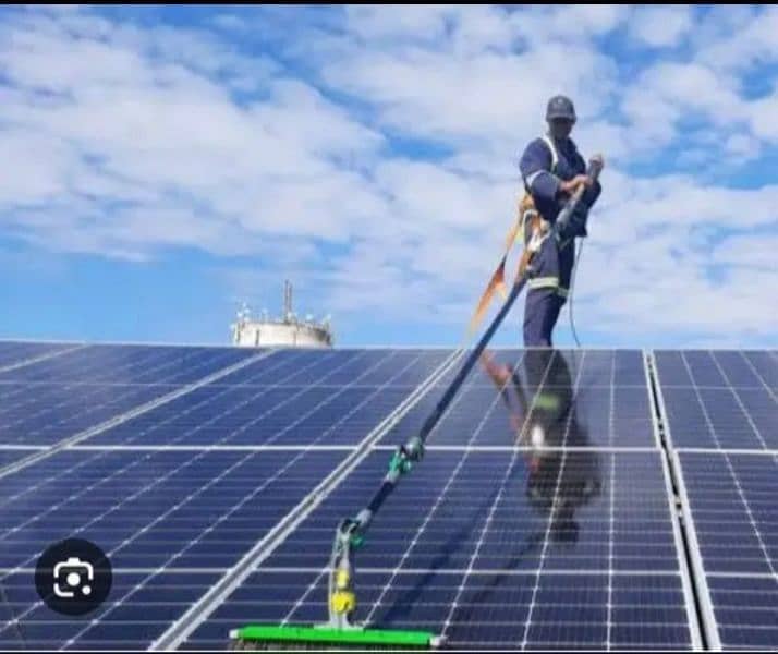 Apnay solar palate ki cleaning k lia rabta karain 3