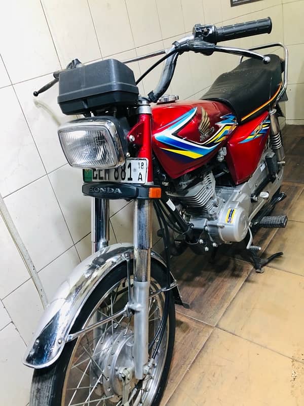 Honda Cg 125 2018 2