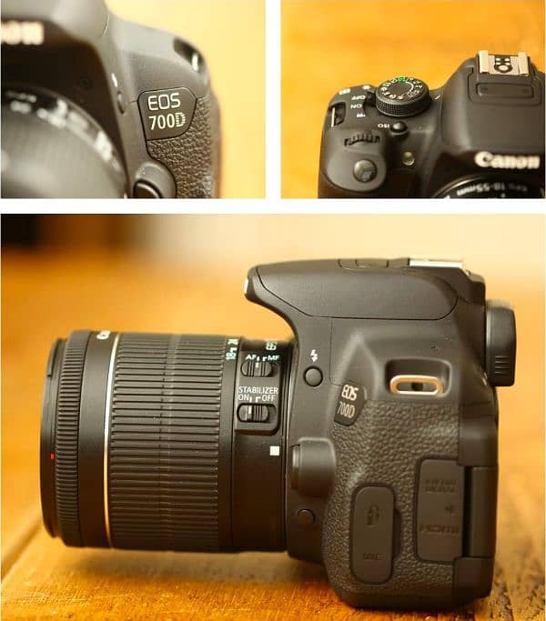 DSLR EOS700D 3