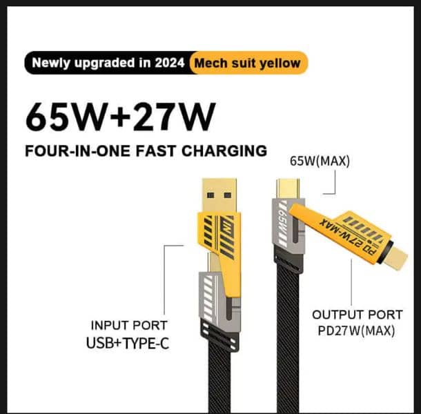 4 in 1 High Braded Cable 1