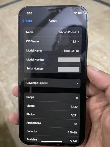 I Phone 12 Pro 256Gb Factory Unlocked 3