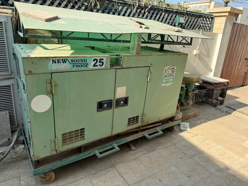 25 KVa Denyo Sound Proof Diesel Generator 0