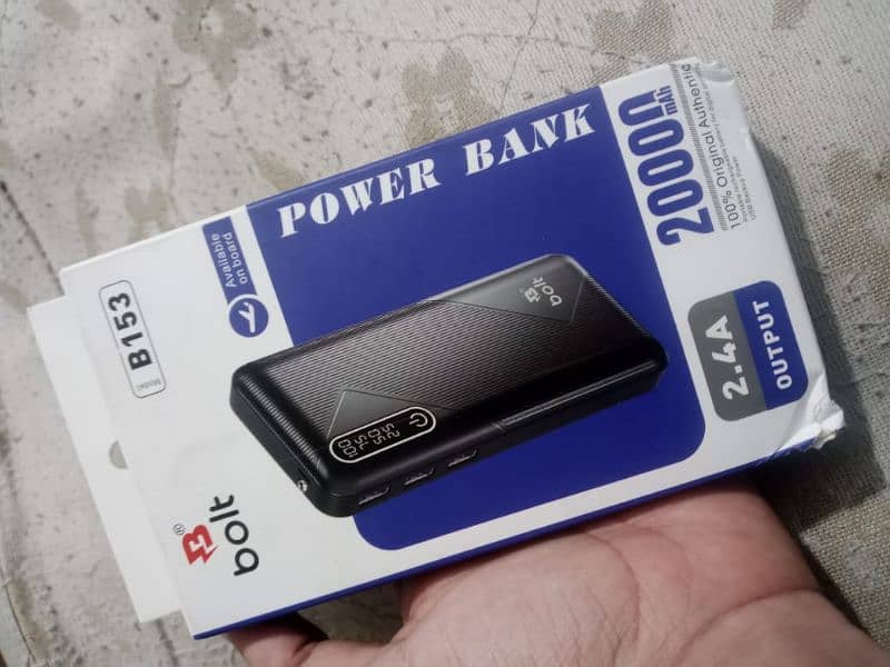 Bolt B153 Powerbank 20000mAh New Box Pack Fresh piece 3