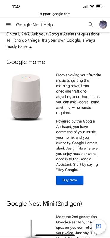 Google Assistant Google home 5