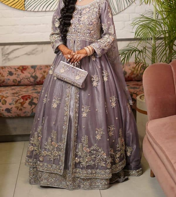 bridal wear dress #walima 3