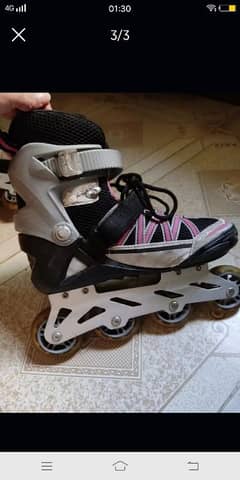 adjustable. skating shoes for 10-15 years kids