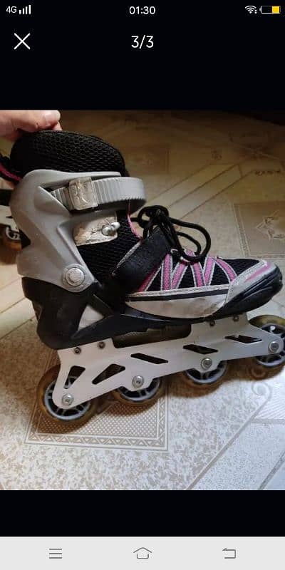 adjustable. skating shoes for 10-15 years kids 0