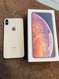 iPhone XS Max 256gb pta dual approved with box 89bh fixed price