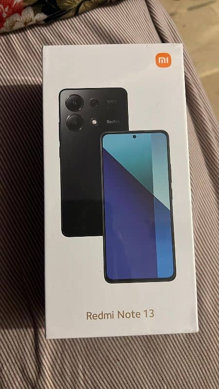 Redmi Note 13 Box Pack Brand New 0