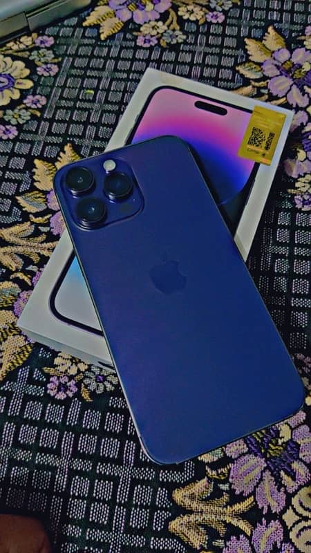 iPhone 14 Pro Max (256GB/ Deep purple) with box 0