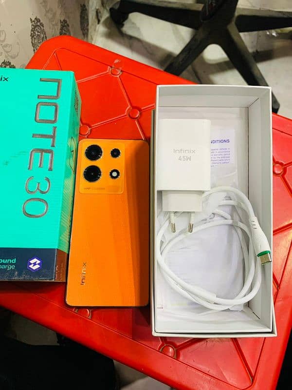 infinix note 30 CLR  orange 16265 2