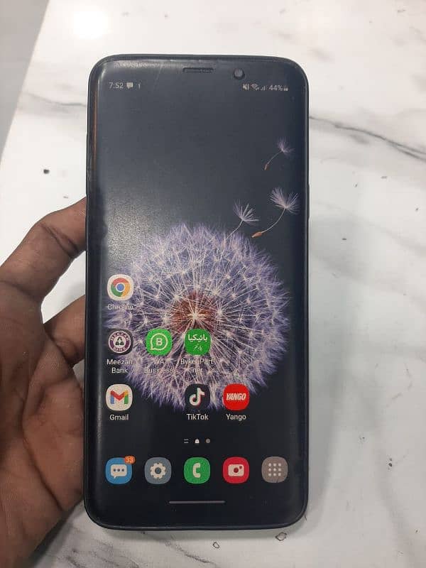 Samsung S9 plus argent sale 2