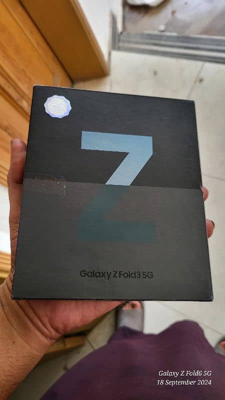 Samsung z fold 3 PTA approved with box exchange possible 1