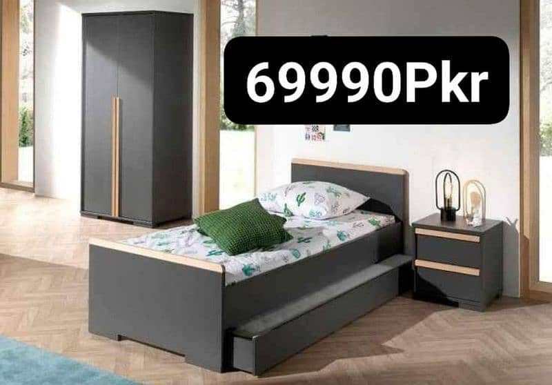 Sliding Bed /Single Drawer Bed/King Size Bed/Kids Bed 17