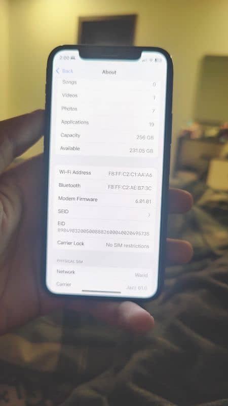 iphone 11 pro (Pta 256gb 94 health ) 9