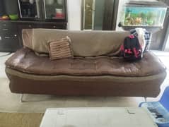 Rexine poshish Sofa