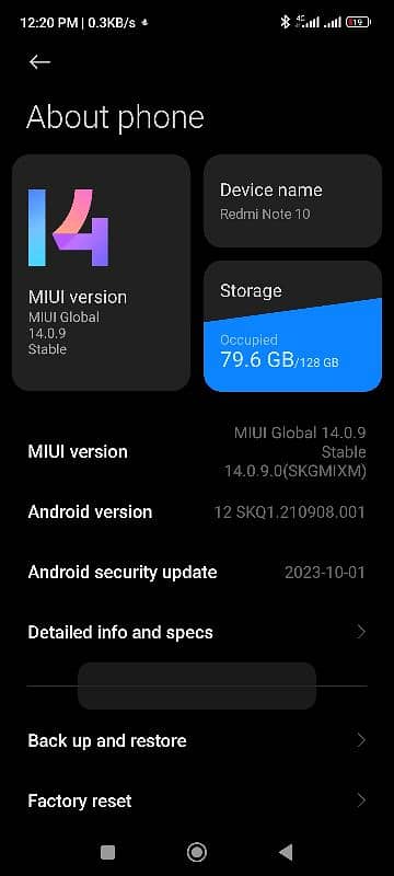 Redmi note 10. . . 4/128 with just box 6