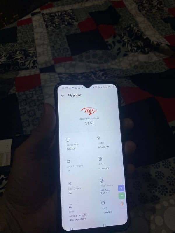 itel a60s . 10.10. condition aalu ke 2