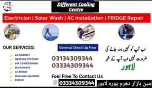 Fridge Repairing /Ac Repairing/ Washing Machine Repare Microawaves etc