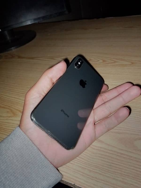 i phone x for sale black colour 03467890091 3