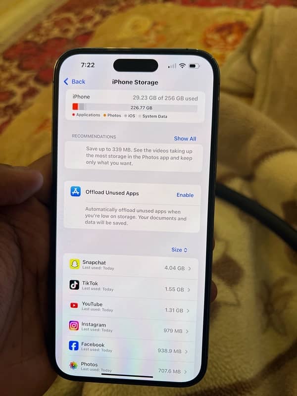 iphone 14pro max 256gb pta approved 7