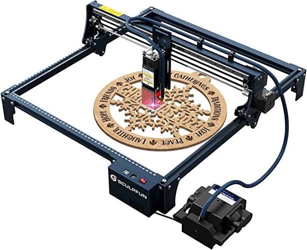 SCULPFUN S30 Pro Laser Engraver, 10W Laser Cutter, Automatic 5