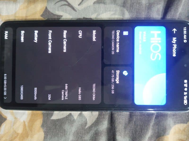 Tecno camon 20 urgent sale 3