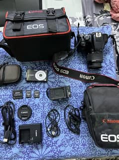 CANON EOS 1300d DSLR CAMERA WITH 18/55mm LENSE CONDITION 10/09