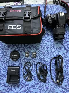 CANON EOS 1300d DSLR CAMERA WITH 18/55mm LENSE CONDITION 10/09