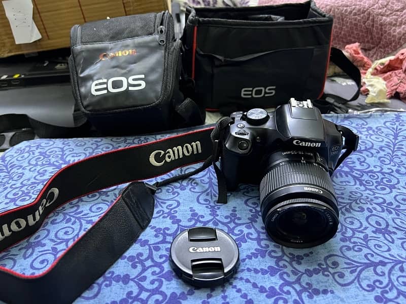 CANON EOS 1300d DSLR CAMERA WITH 18/55mm LENSE CONDITION 10/09 5