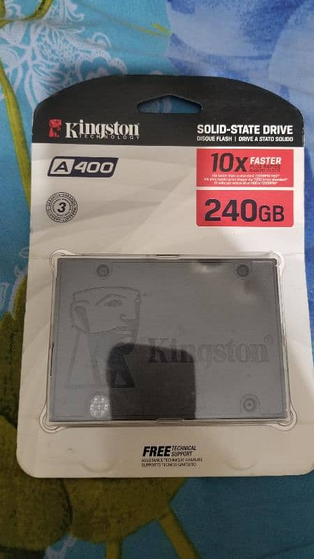 Kingston 240 GB SSD NEW for sale 0