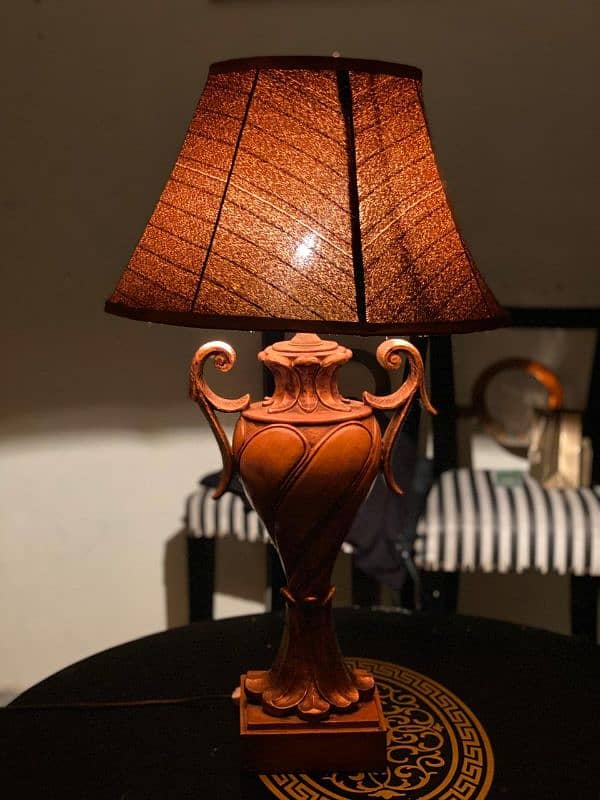 Imported Wooden lamps import from Italy 1