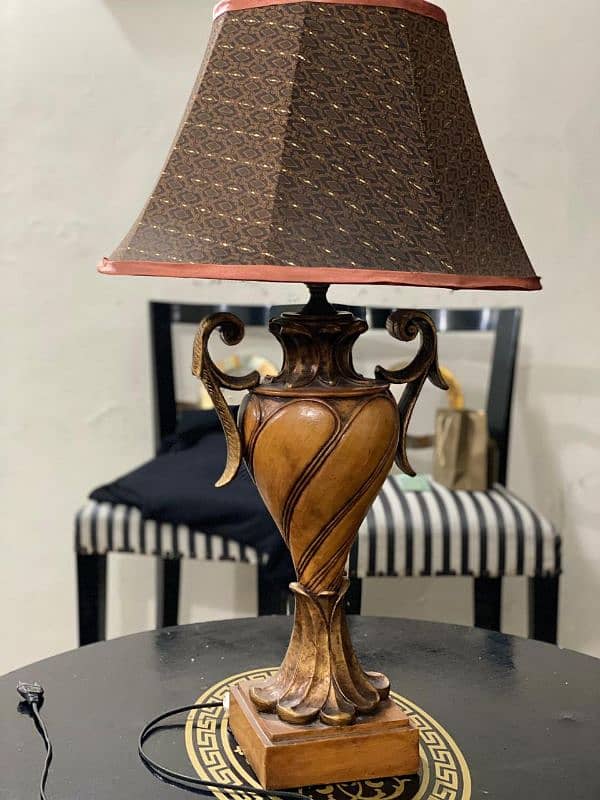 Imported Wooden lamps import from Italy 2