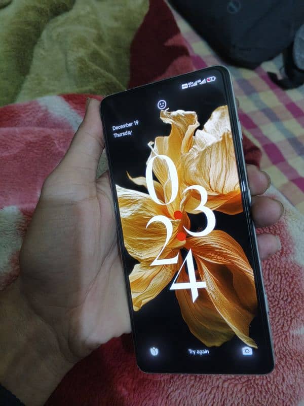 Redmi k50 12/ 256 . . . with original 120w chargr 1 to 100% only 17mint 1