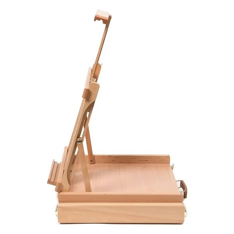 Wooden Table-Top Easel With Storage Box (Beech Wood) 3