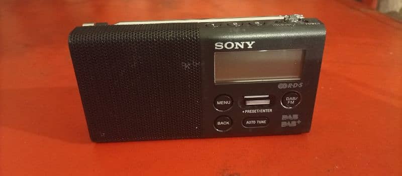 Sony only FM and DAB radio 1