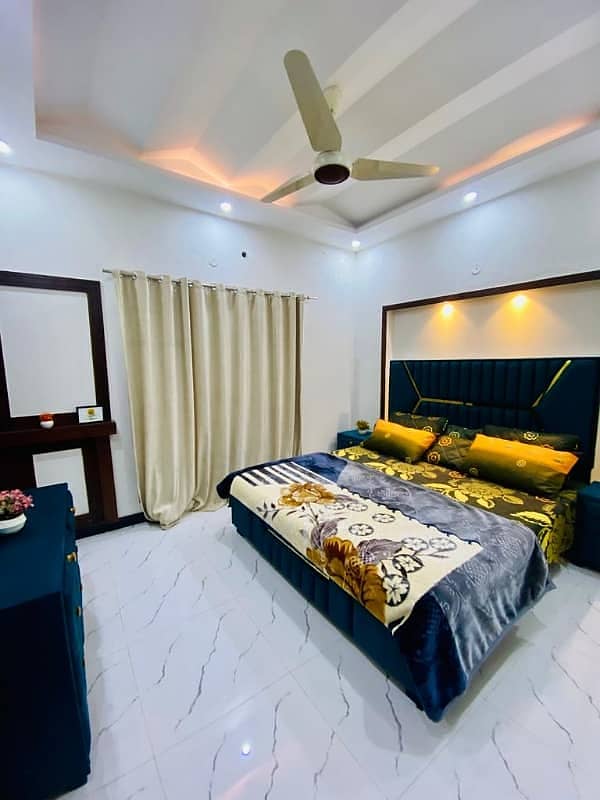 5 Marla Luxury Furnished Upper Portion Available For Rent In Bahria Town Lahore 1