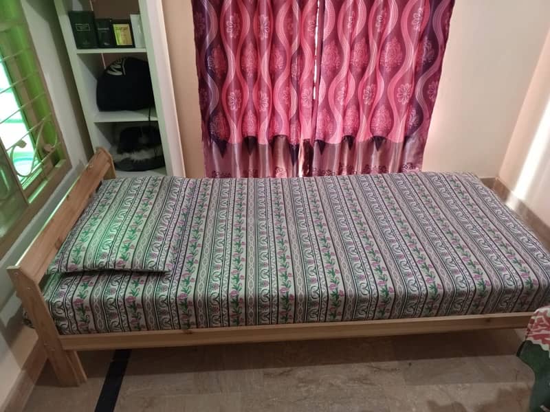 IKEA Single Bed With Spring Mattress 2