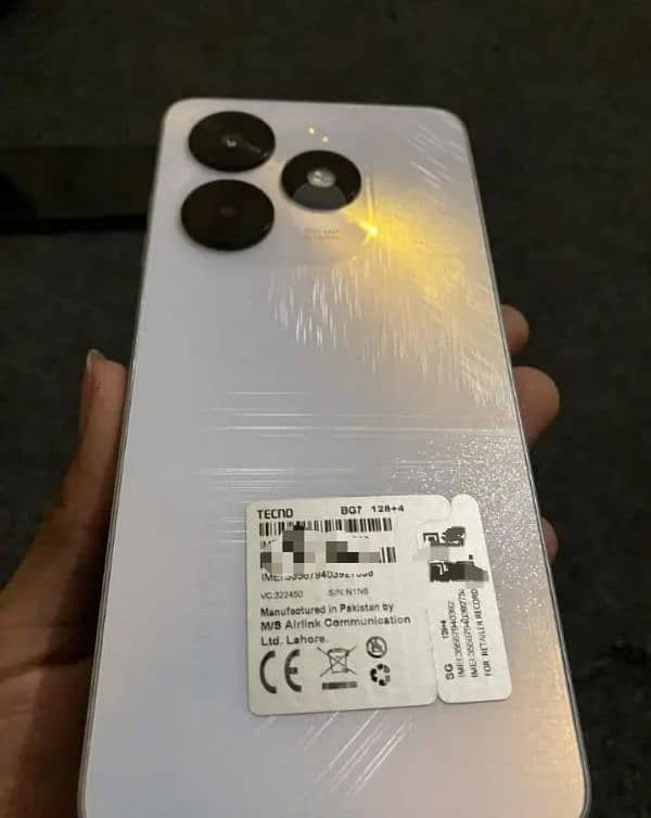 Tecno spark 20c full box wronty available 6 month exchange possible 2