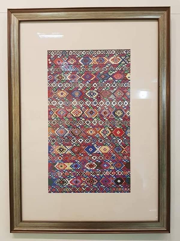 Turkish rug painting 0