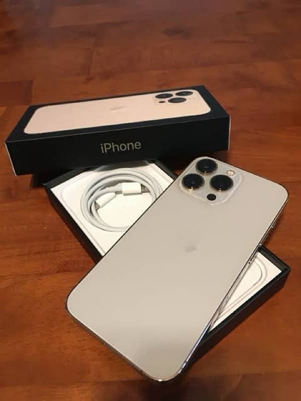 iPhone 13 Pro 256 GB Gold PTA Approved Dual Physical 1