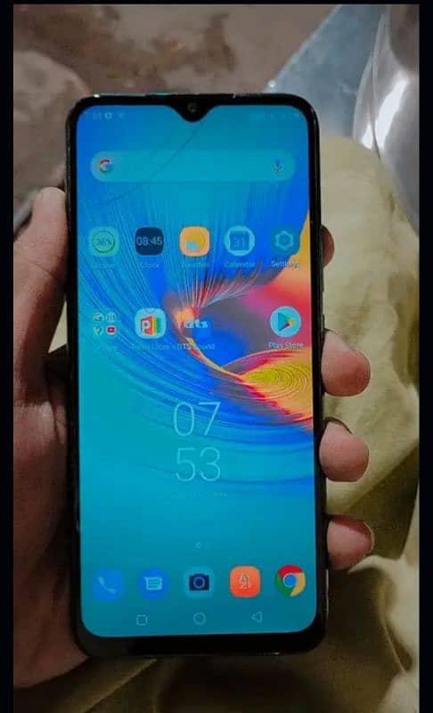 infinix hot 9 play with box and charger dual SIM official PTA proved 1