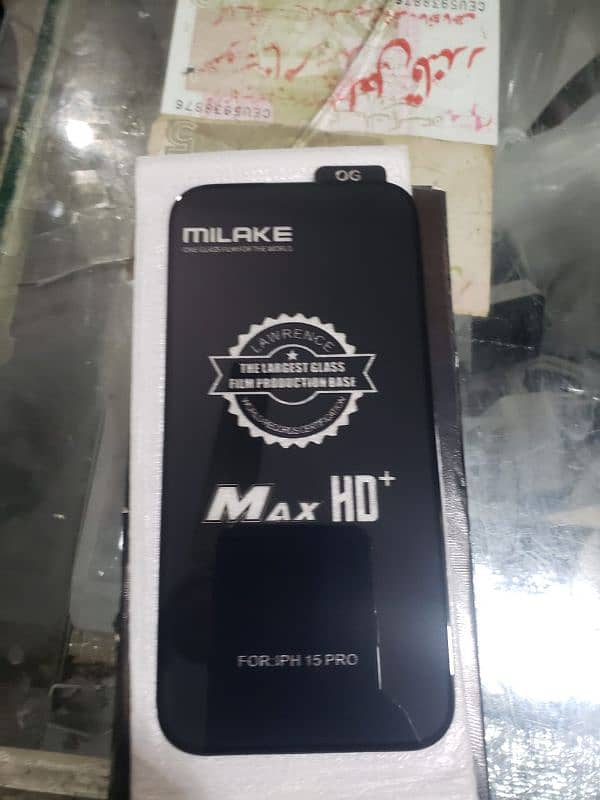 OG glass screen protector 50 Rs par pice 0