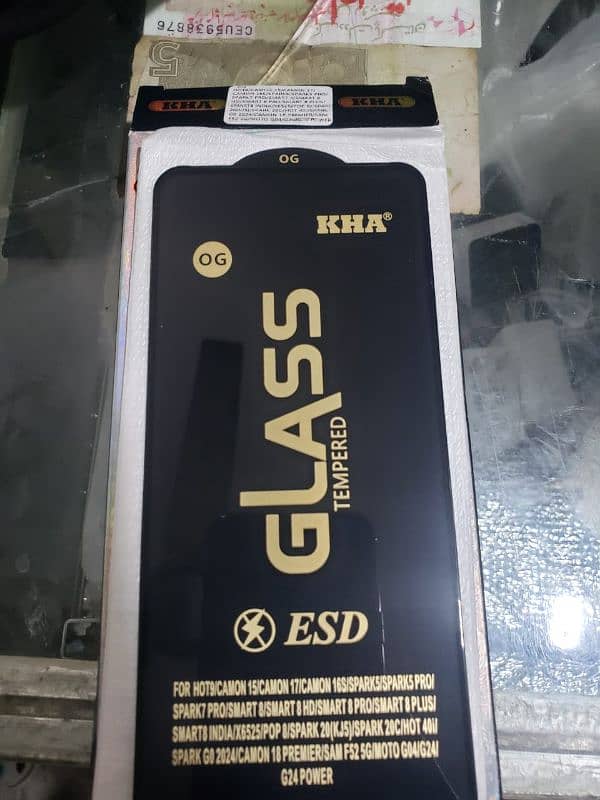 OG glass screen protector 50 Rs par pice 4