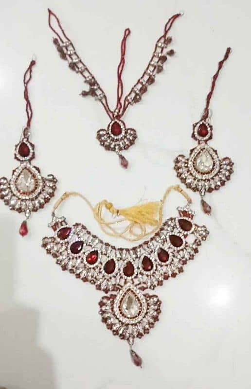 bridal jewellery set 0