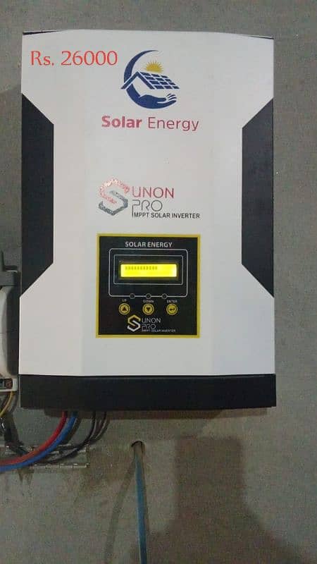 8KW Soler inverter only day 0